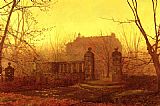 Autumn Morning by John Atkinson Grimshaw